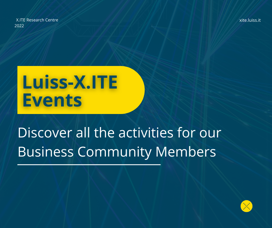 Luiss-X.ITE Events Calendar